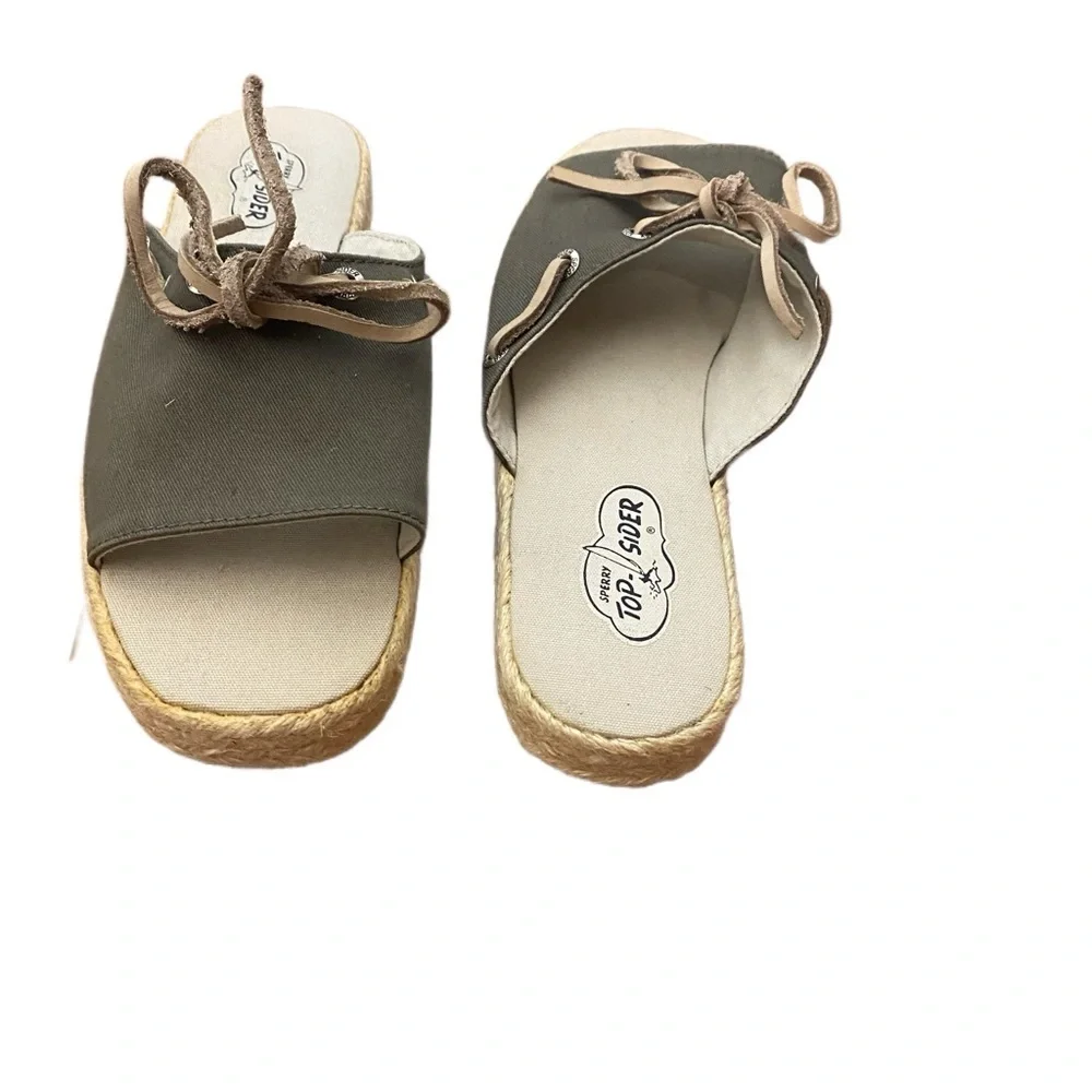 Sperry Top Sider in Olive Green